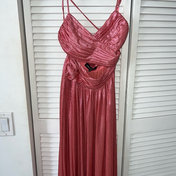 Retrofete Aglaia Dress in Calypso Coral - Picture 6 of 10